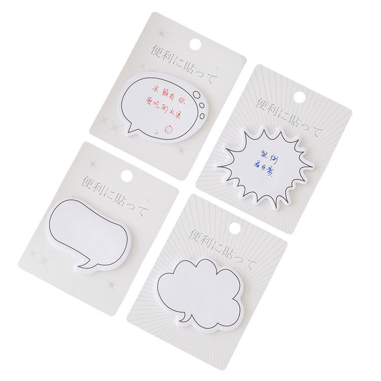 Wholesale Paper Creative Simple Dialog Series Sticky Notes